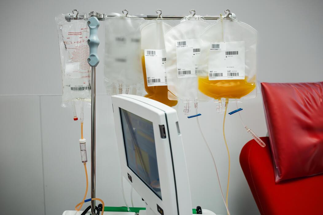 Managed healthcare IT services supporting blood banks