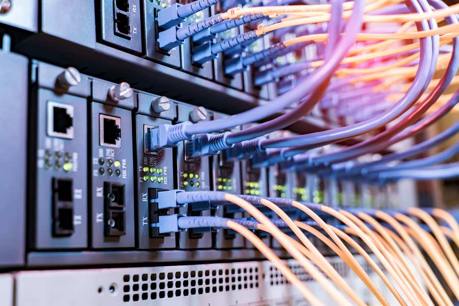 Network cabling and switches - medical office network infrastructure