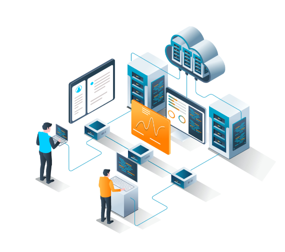 Managed IT support illustration