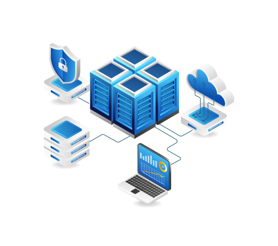 Healthcare security and compliance illustration